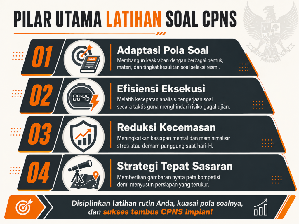1. Mengapa Latihan Soal CPNS Menjadi Pilar Utama Persiapan?