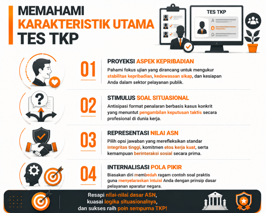 4. Memahami Karakteristik Tes TKP