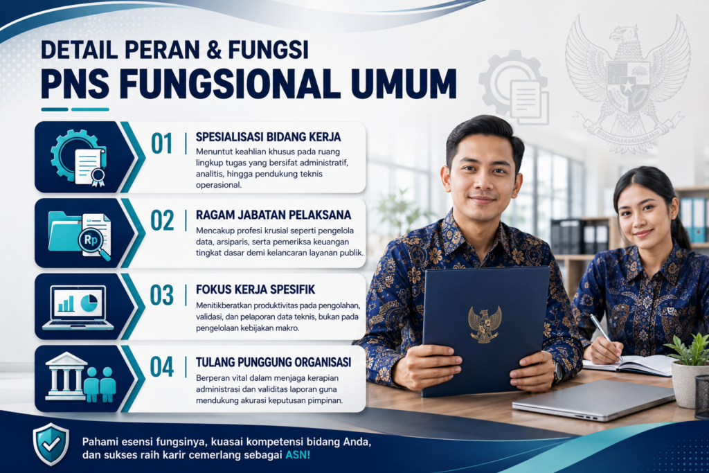 2. Detail Peran dan Fungsi PNS Fungsional Umum