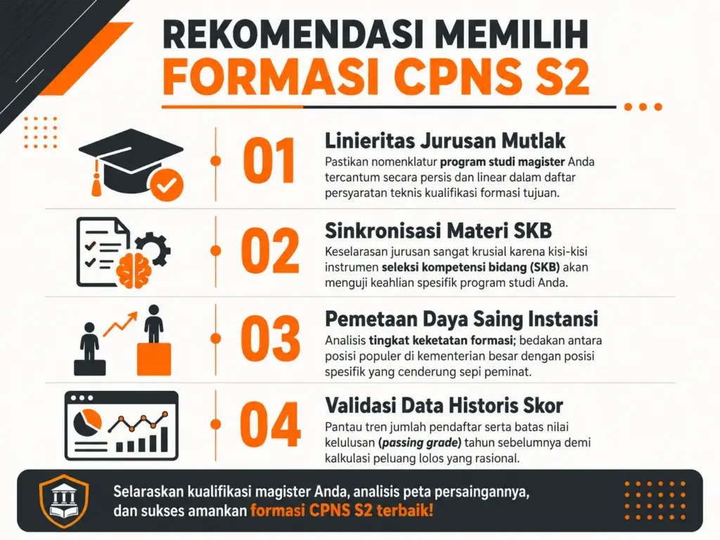 2. Faktor Penting saat Memilih Formasi CPNS S2