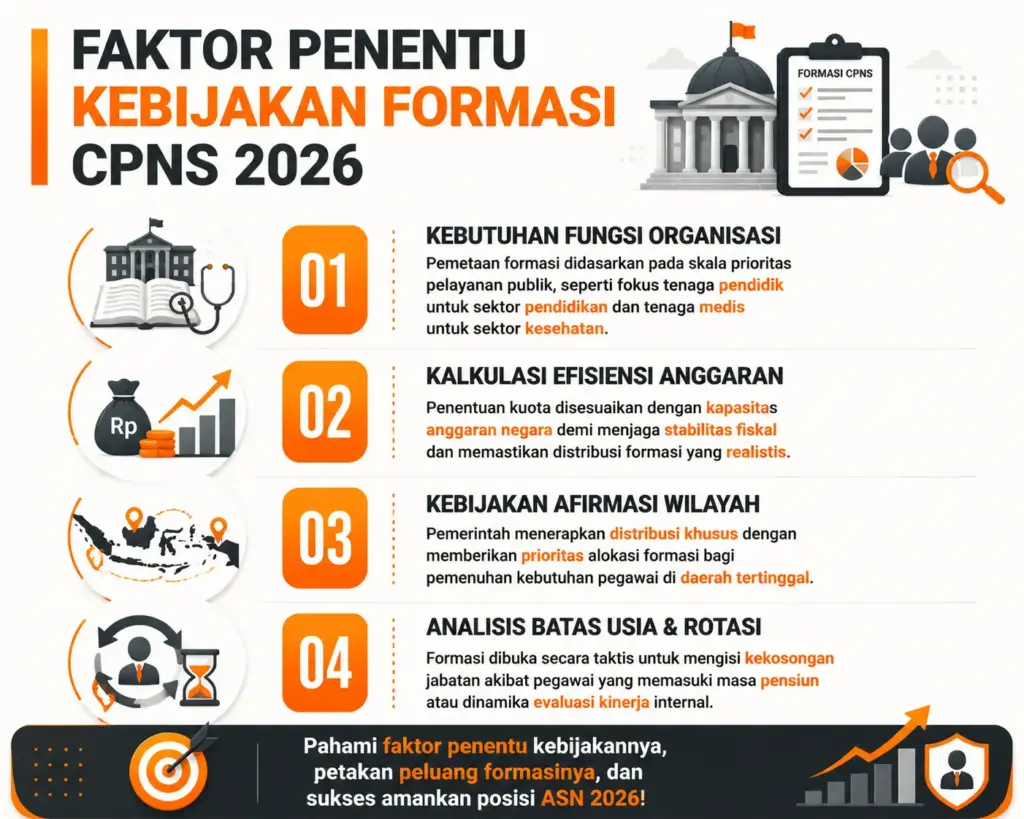 2. Faktor Penentu Formasi CPNS 2026
