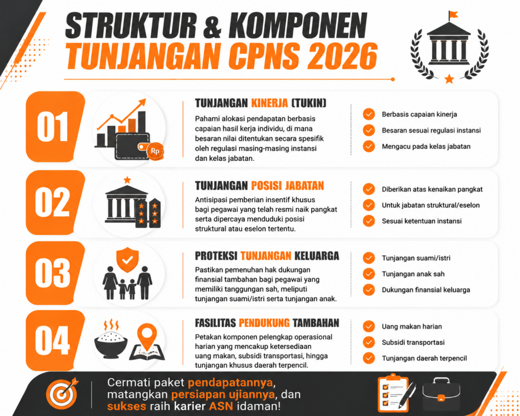 1. Apa Saja Komponen Tunjangan CPNS 2026?