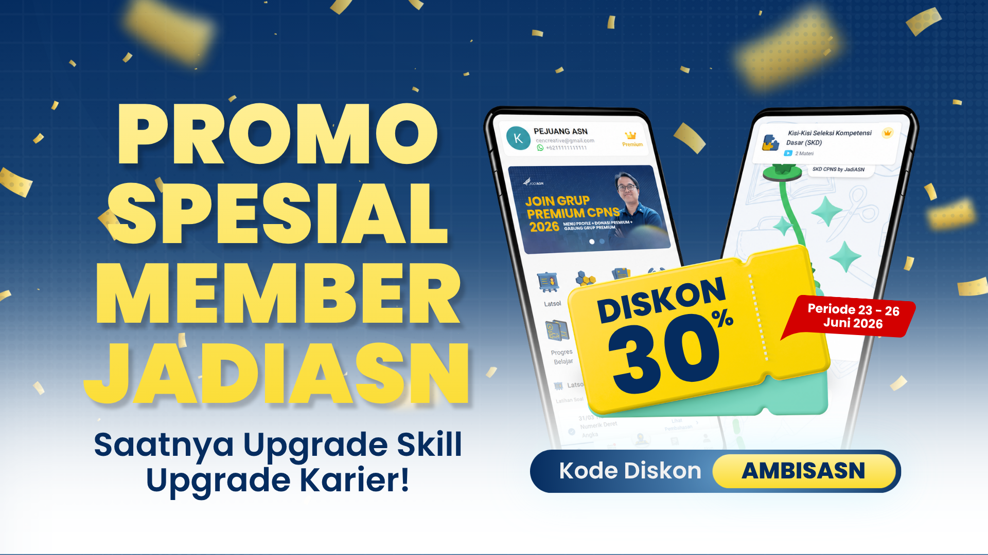 PROMO WEB ARTIKEL (23 Juni 2026) - KODE PROMO AMBISASN