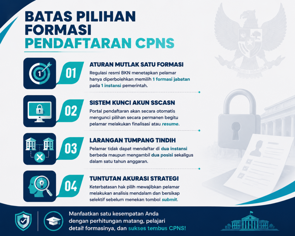 1. Memahami Batas Pilihan Formasi dalam Pendaftaran CPNS