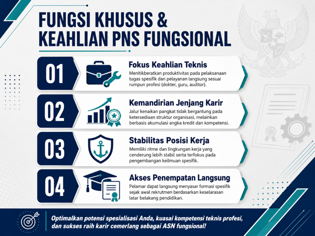 3. Fungsi Khusus PNS Fungsional dan Keahliannya