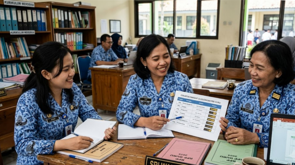Urutan Pangkat Golongan PNS Guru yang Perlu Dipahami