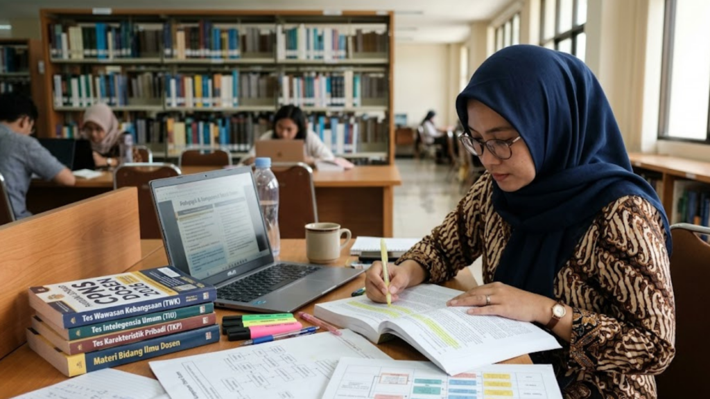 Strategi Efektif Menguasai Materi CPNS Dosen 2026