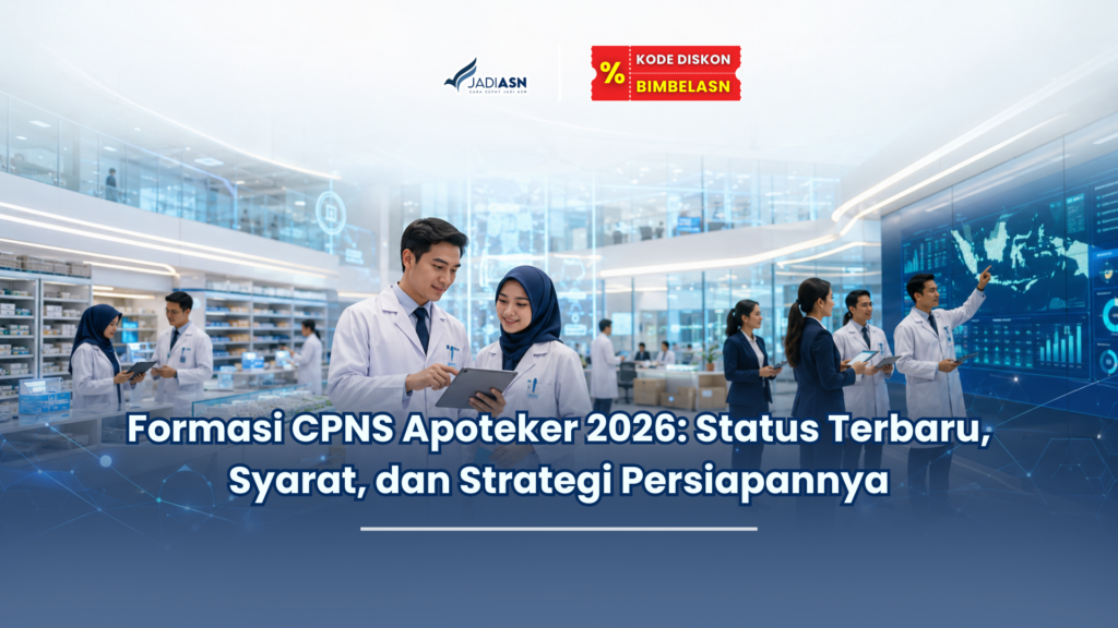 Formasi CPNS Apoteker 2026: Status Terbaru, Syarat, dan Strategi Persiapannya