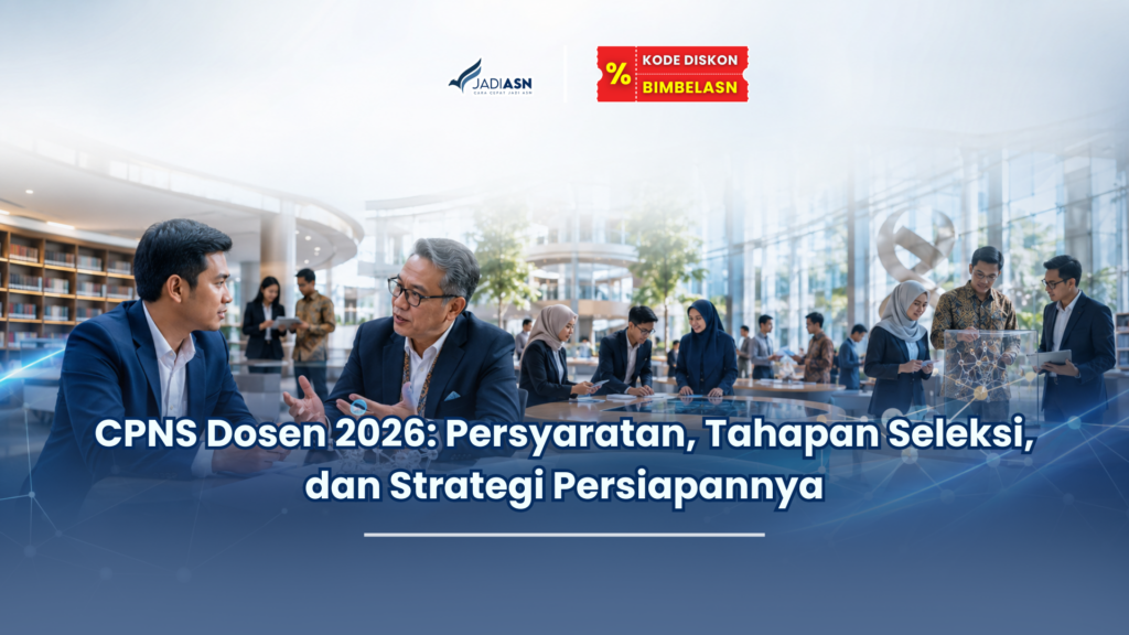 CPNS Dosen 2026 Persyaratan, Tahapan Seleksi, dan Strategi Persiapannya