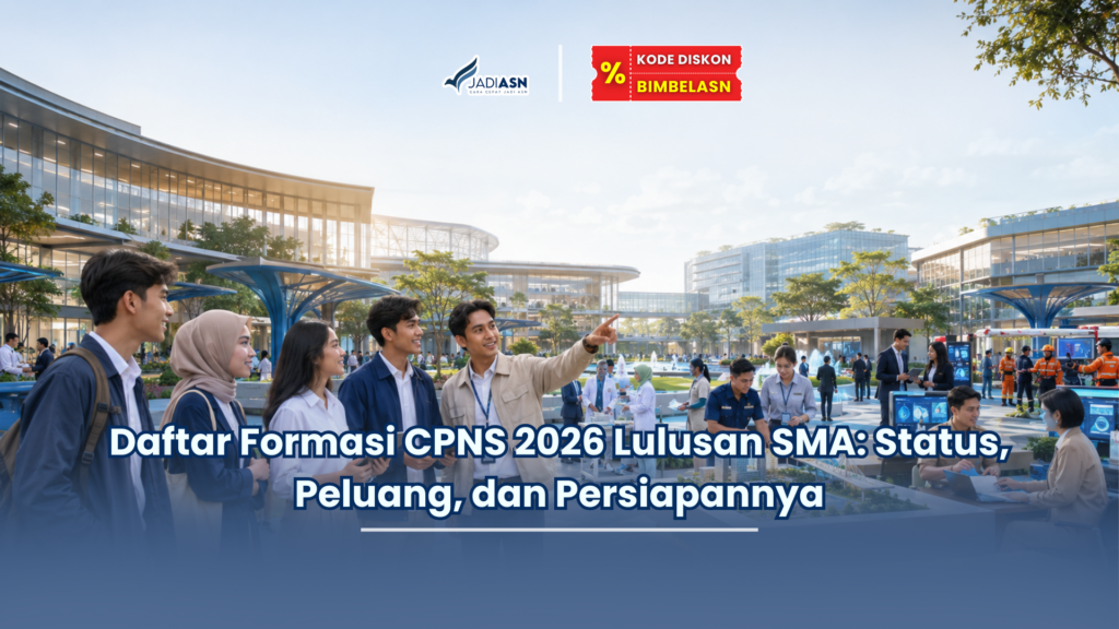 Daftar Formasi CPNS 2026 Lulusan SMA Status, Peluang, dan Persiapannya