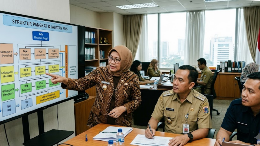 Struktur Pangkat PNS dan Fungsinya