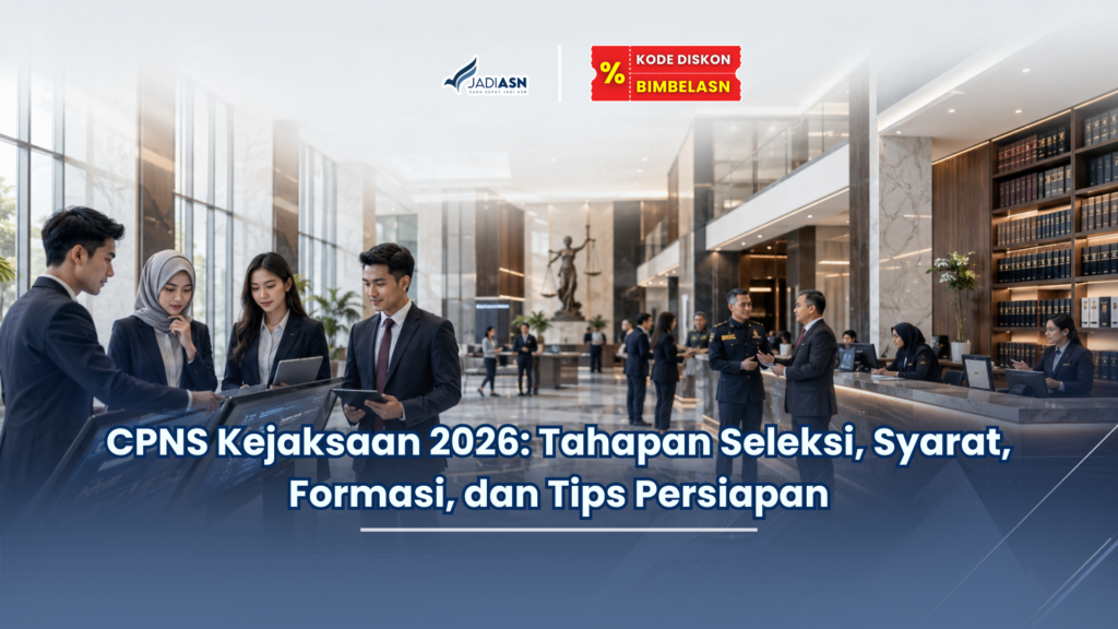 CPNS Kejaksaan 2026: Tahapan Seleksi, Syarat, Formasi, dan Tips Persiapan