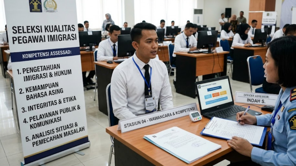 Ujian dan Kompetensi yang Dinilai dalam Seleksi Imigrasi