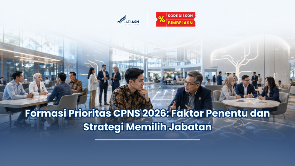 Formasi Prioritas CPNS 2026: Faktor Penentu dan Strategi Memilih Jabatan