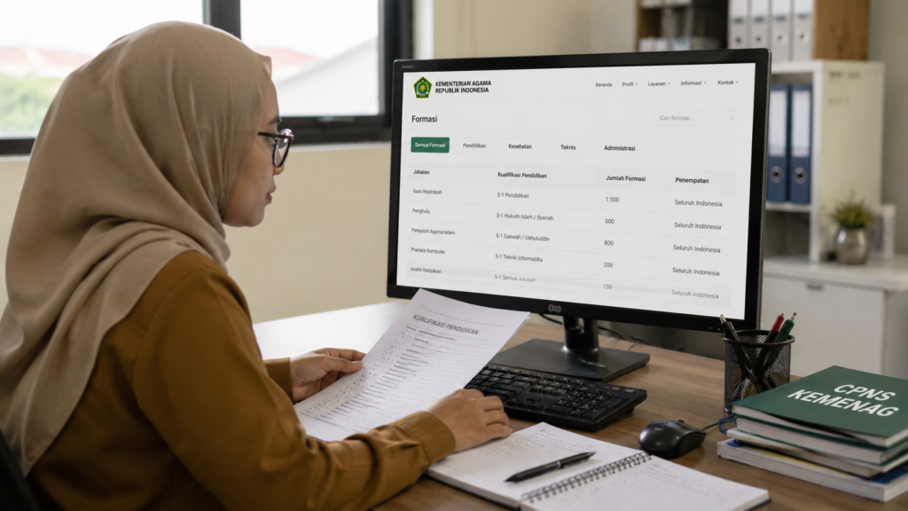 Menyesuaikan Kualifikasi dengan Formasi Kemenag