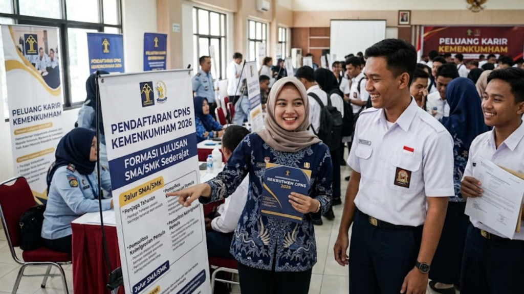 Peluang Formasi CPNS Lulusan SMA SMK di Kemenkumham