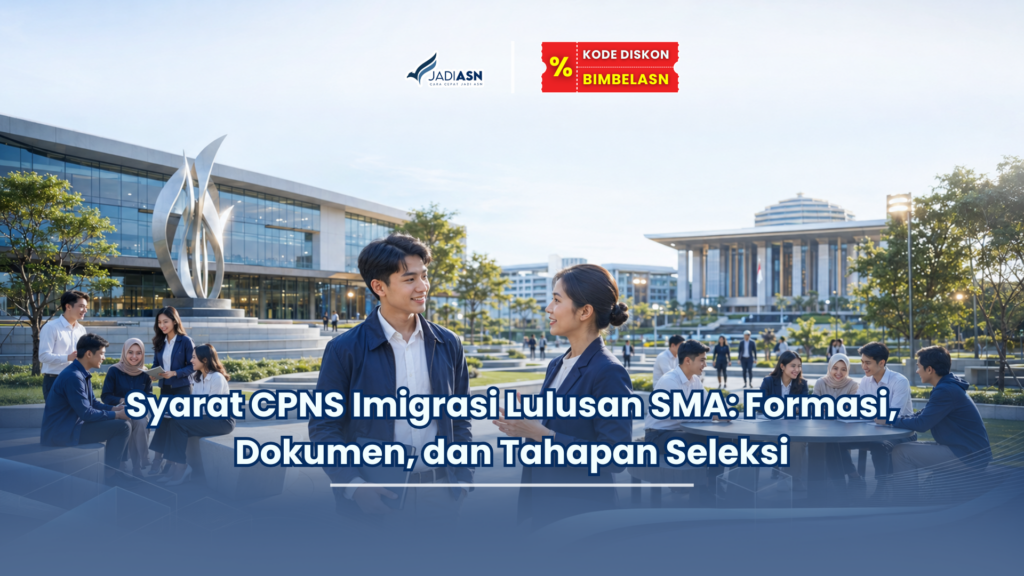 Syarat CPNS Imigrasi Lulusan SMA: Formasi, Dokumen, dan Tahapan Seleksi