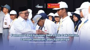 formasi cpns lulusan sma 2026