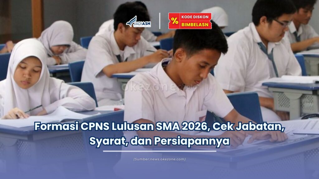formasi cpns lulusan sma