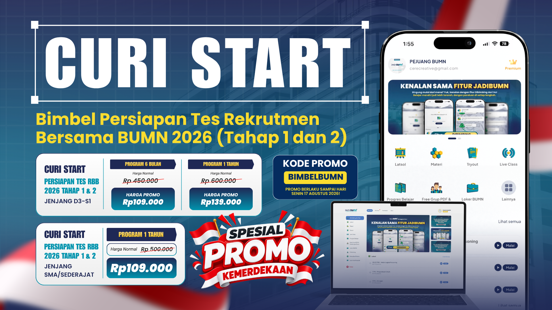 KODE VOUCHER JADIBUMN - ARTIKEL SPESIAL KEMERDEKAAN