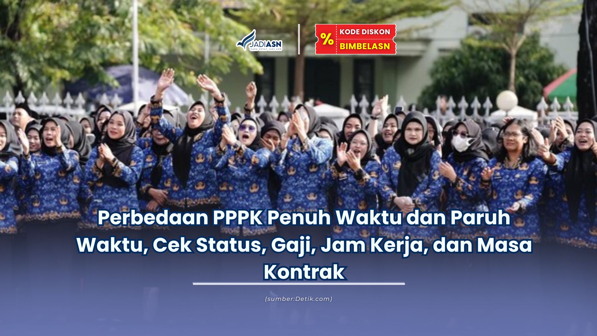 perbedaan pppk penuh waktu dan paruh waktu