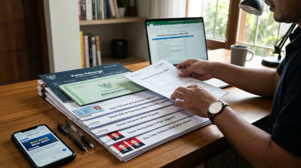 Dokumen Pendaftaran CPNS 2027 yang Bisa Disiapkan