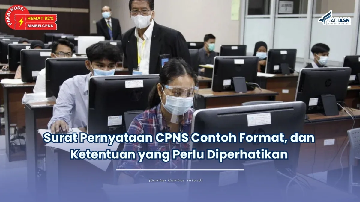 surat pernyataan CPNS