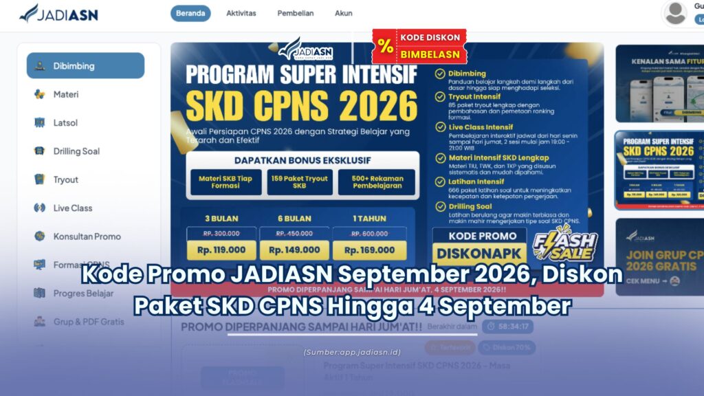 kode promo jadiasn