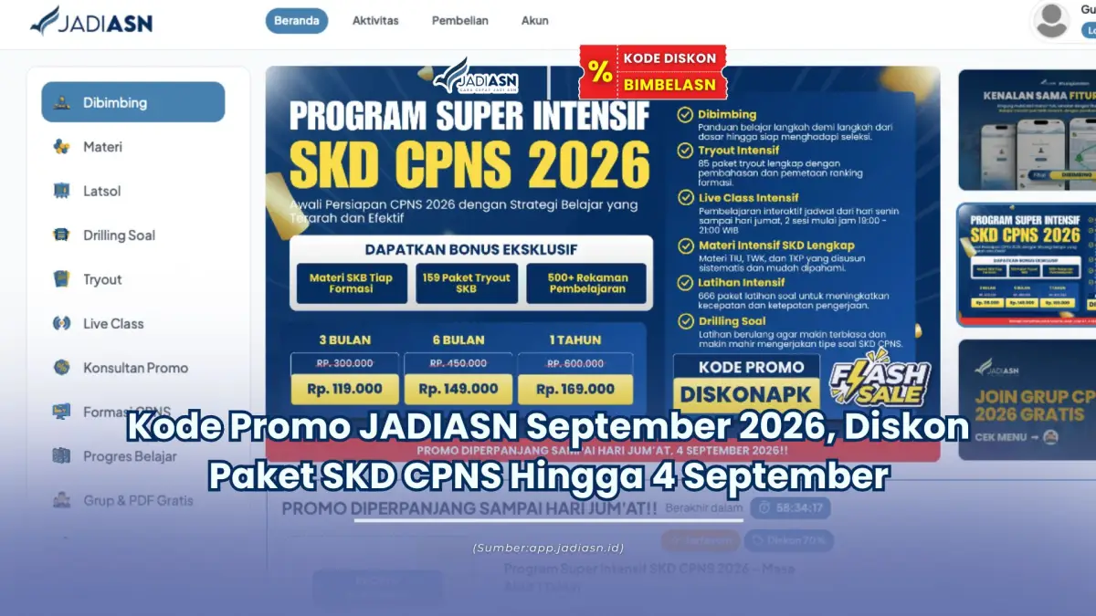 kode promo jadiasn