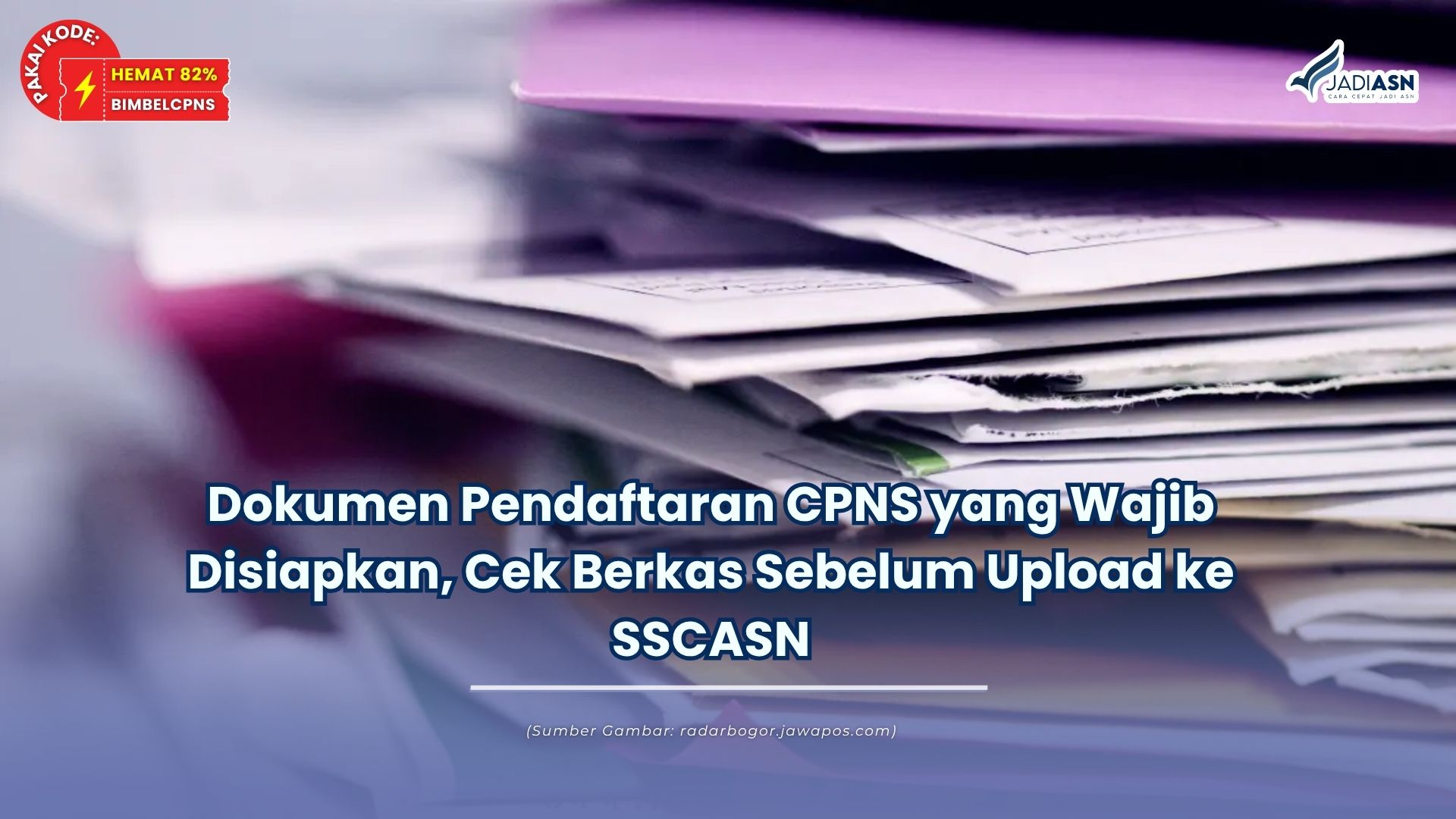 dokumen pendaftaran CPNS