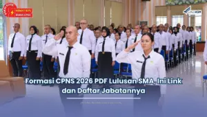 formasi cpns 2026 pdf lulusan sma