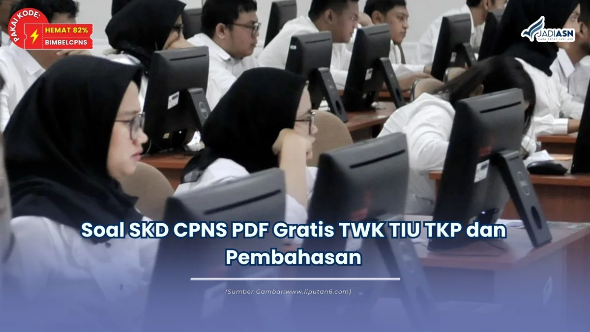 soal skd cpns pdf