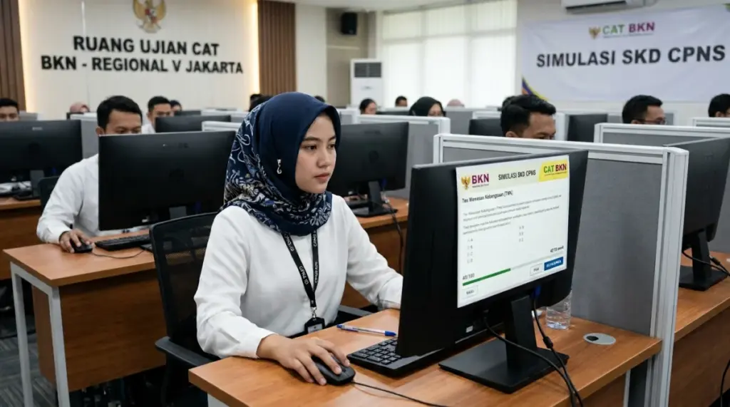 Link Resmi Simulasi SKD CPNS 2026 di CAT BKN