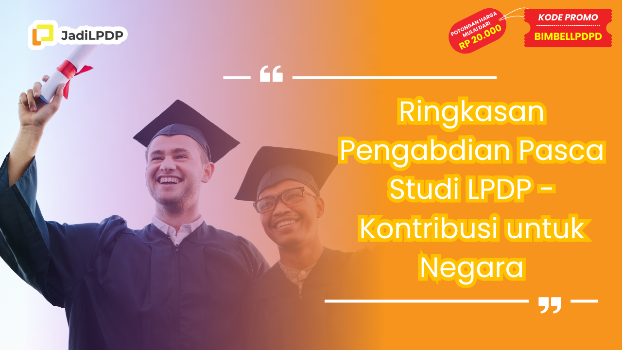 ringkasan pengabdian pasca studi lpdp