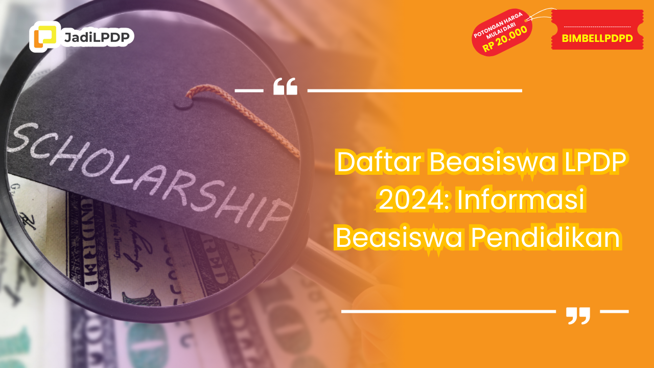 daftar beasiswa lpdp 2024