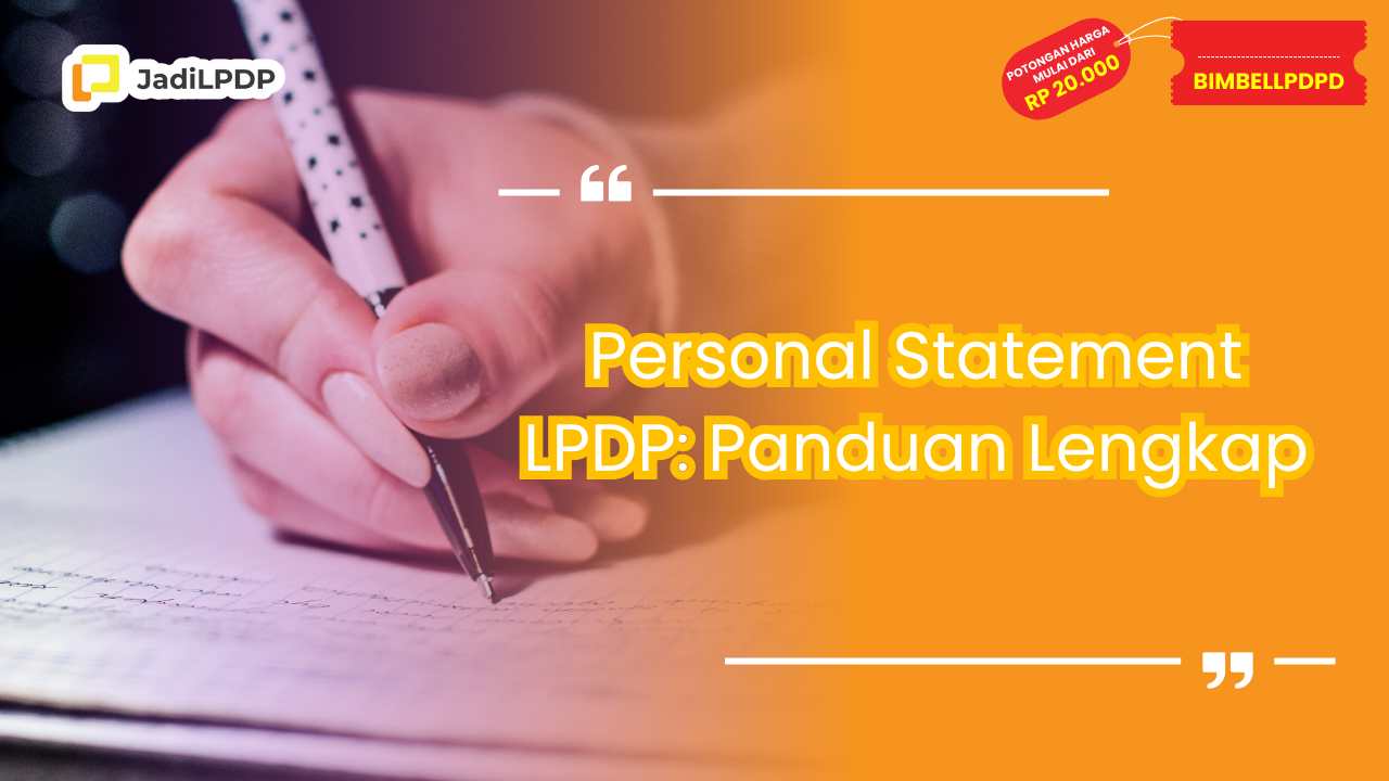 personal statement lpdp