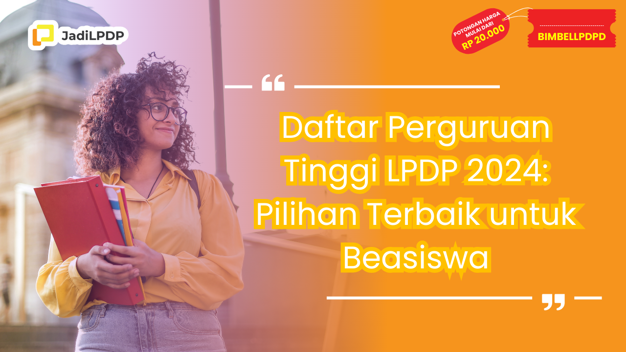 daftar perguruan tinggi lpdp 2024