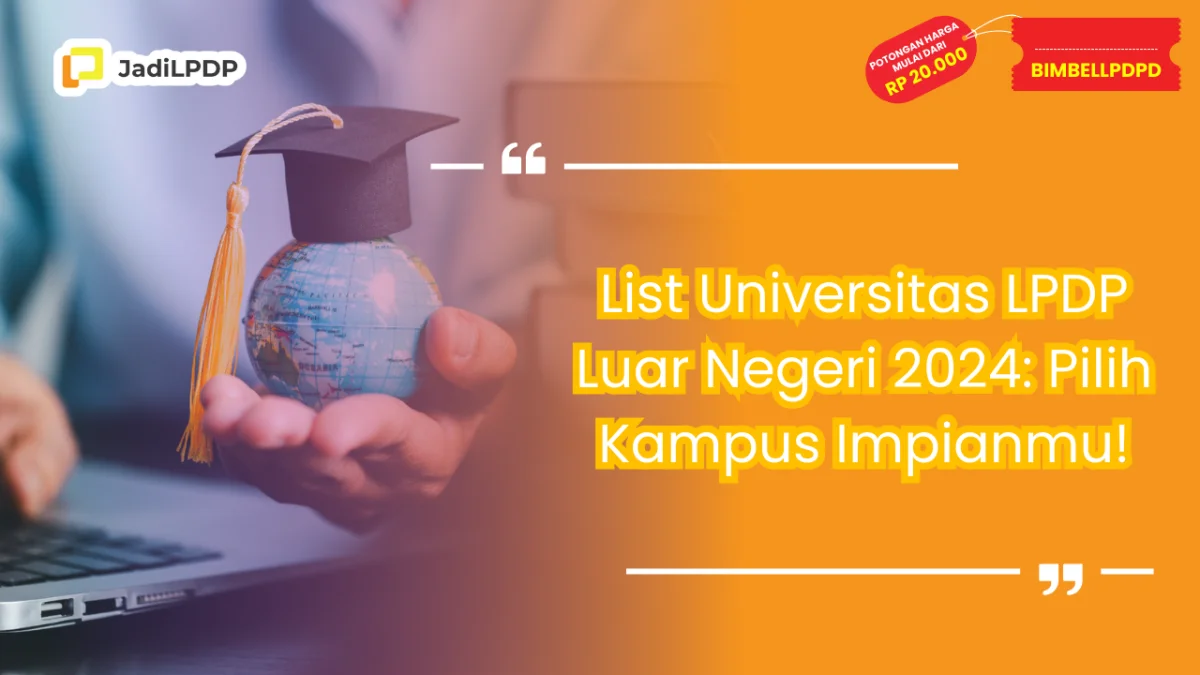 list universitas lpdp luar negeri 2024