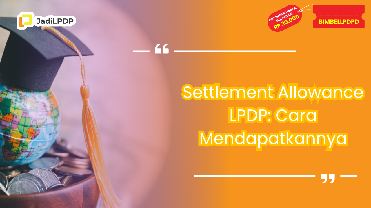settlement allowance lpdp