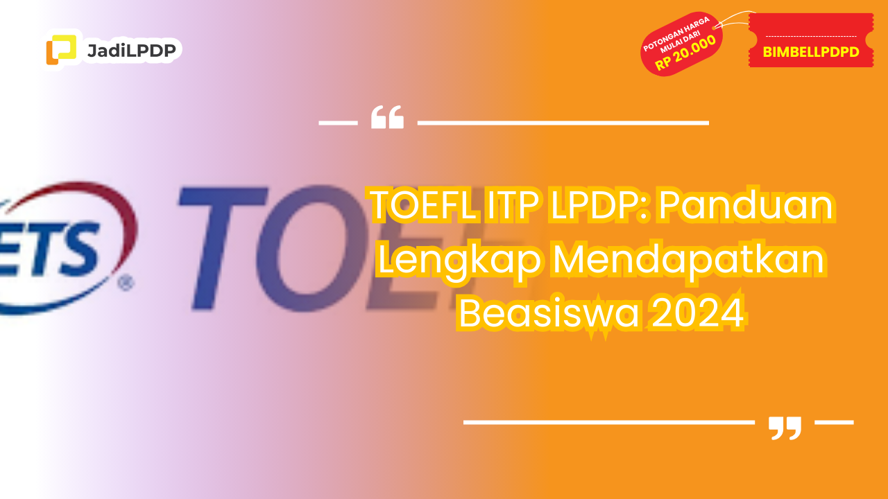 toefl itp lpdp