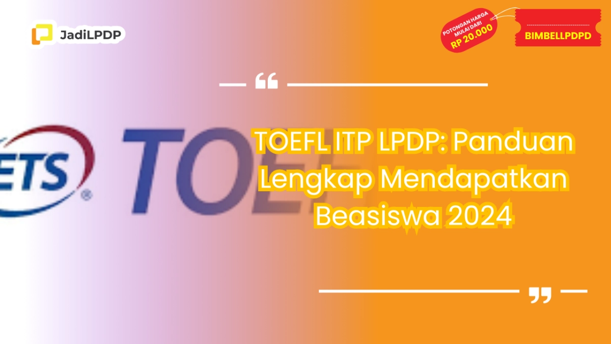 toefl itp lpdp