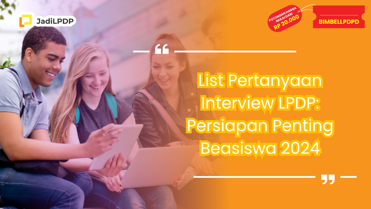 list pertanyaan interview lpdp