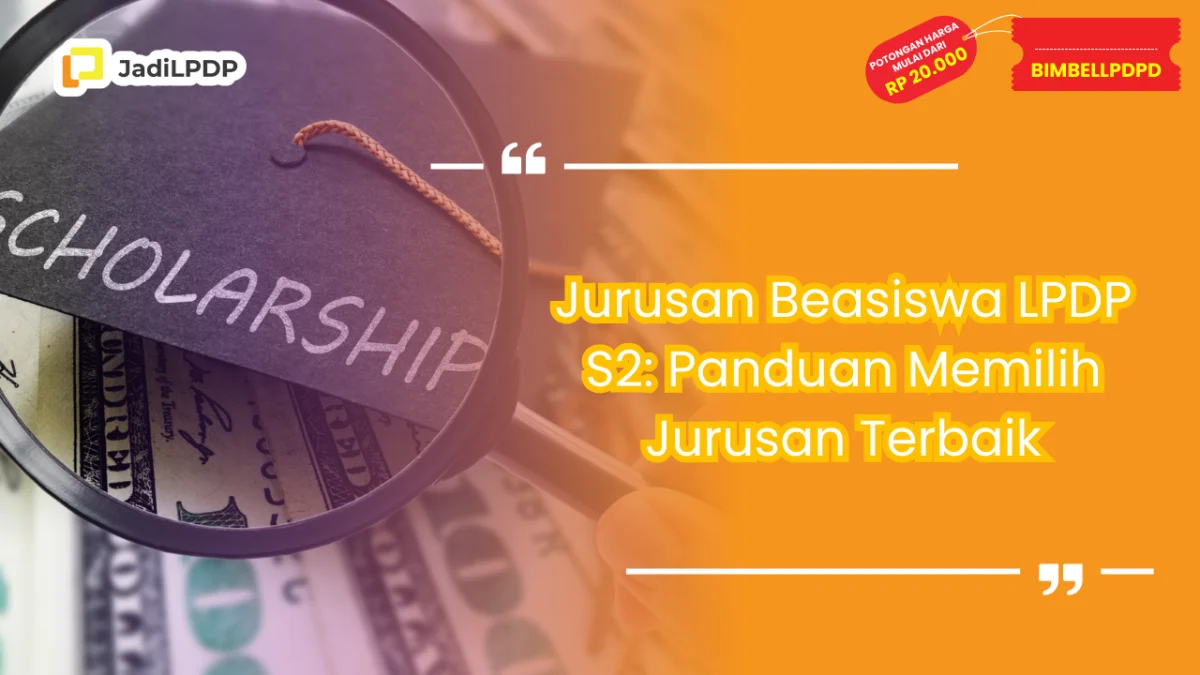 Jurusan Beasiswa LPDP S2