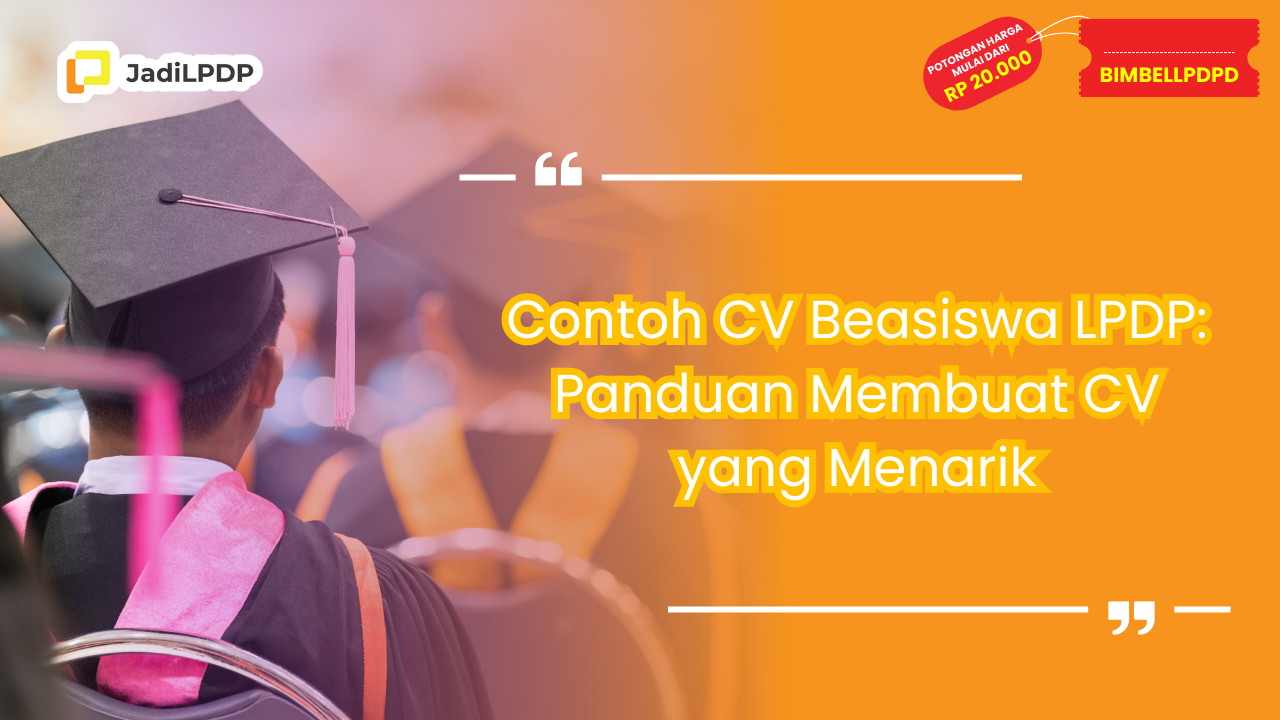 Contoh CV Beasiswa LPDP