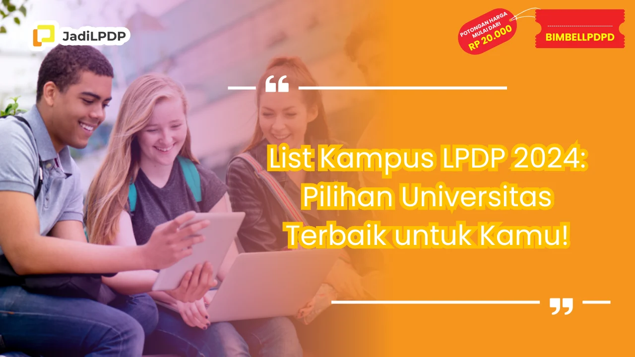 List Kampus LPDP 2024
