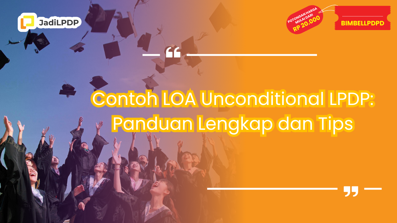 contoh loa unconditional lpdp