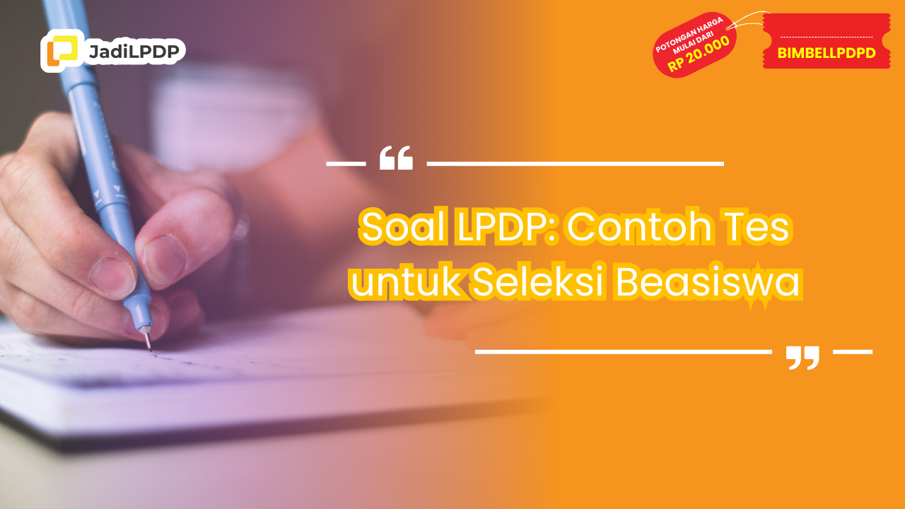 Soal LPDP