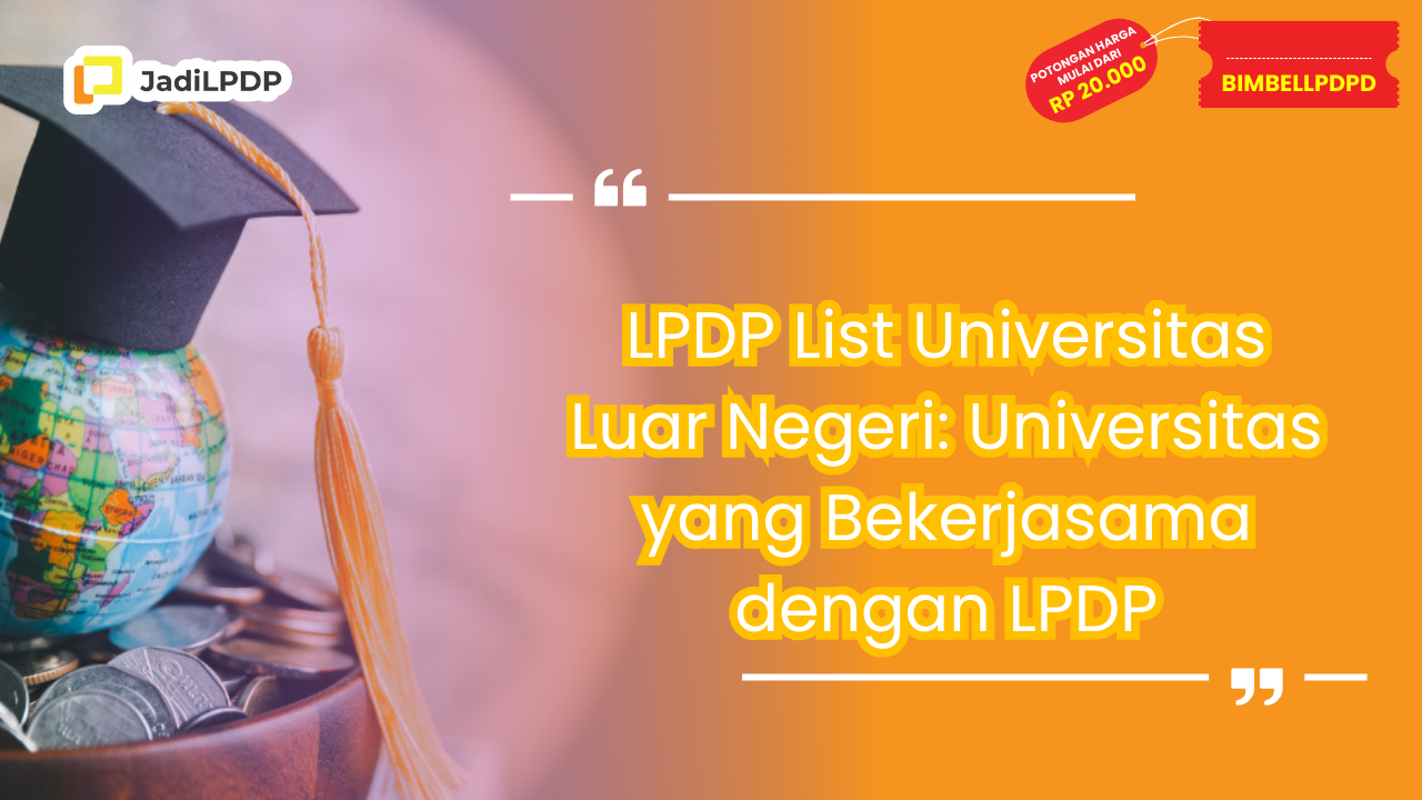 LPDP List Universitas Luar Negeri