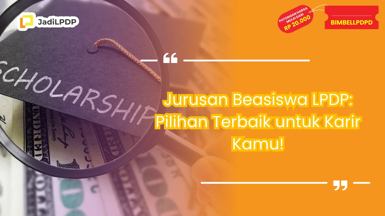 Jurusan Beasiswa LPDP