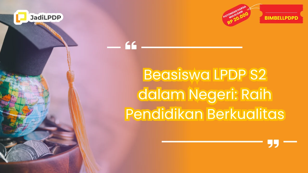 beasiswa lpdp s2 dalam negeri